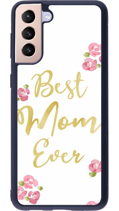 Samsung Galaxy S21+ 5G Case Hülle - Silikon schwarz Mom 2024 best Mom ever