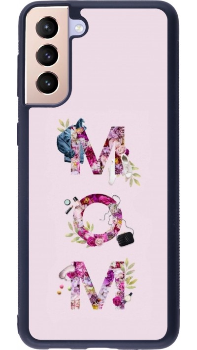 Samsung Galaxy S21+ 5G Case Hülle - Silikon schwarz Mom 2024 girly mom