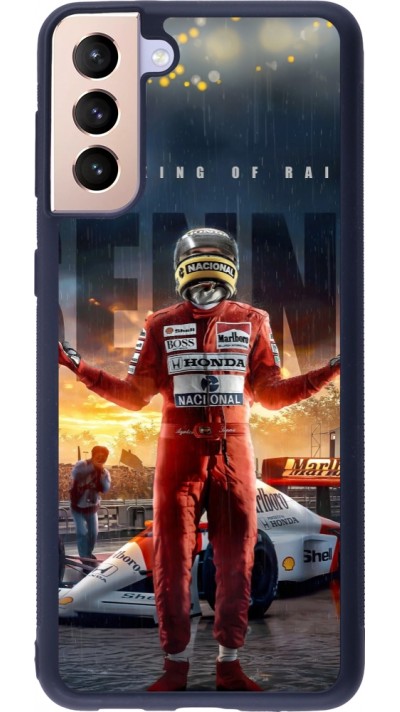 Samsung Galaxy S21+ 5G Case Hülle - Silikon schwarz Senna The King of Rain