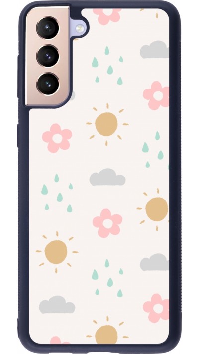 Samsung Galaxy S21+ 5G Case Hülle - Silikon schwarz Spring 23 weather