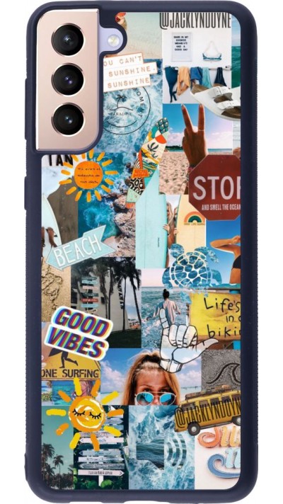 Coque Samsung Galaxy S21+ 5G - Silicone rigide noir Summer 2021 15