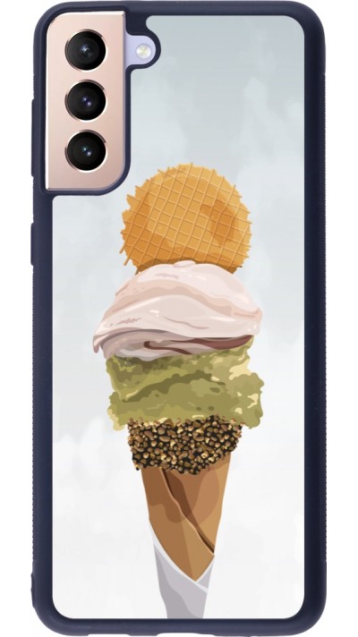 Samsung Galaxy S21+ 5G Case Hülle - Silikon schwarz Summer 2025 Cornet