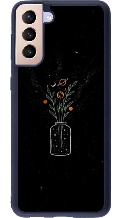 Coque Samsung Galaxy S21+ 5G - Silicone rigide noir Vase black