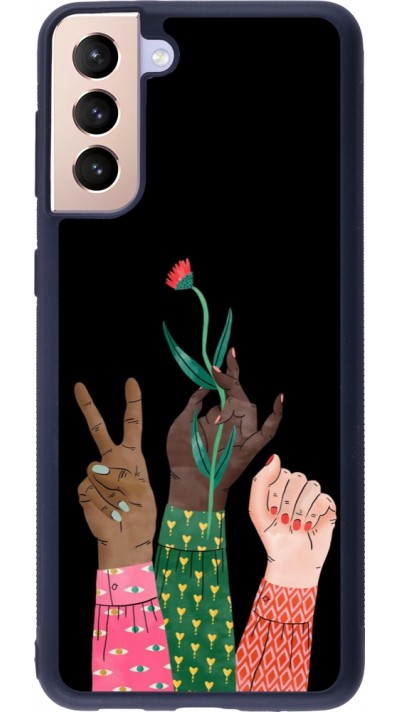 Samsung Galaxy S21+ 5G Case Hülle - Silikon schwarz Womens day 2026 2