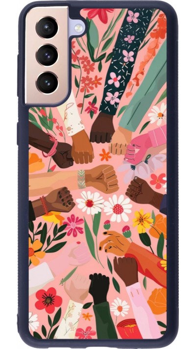 Samsung Galaxy S21+ 5G Case Hülle - Silikon schwarz Womens day 2026 8