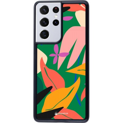 Hülle Samsung Galaxy S21 Ultra 5G - Abstract Jungle