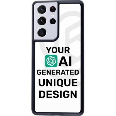 Samsung Galaxy S21 Ultra 5G Case Hülle - 100% einzigartig erstellt dank Deiner Kreativität und künstlicher Intelligenz (KI)
