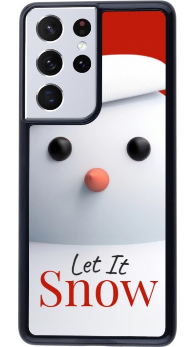 Samsung Galaxy S21 Ultra 5G Case Hülle - Christmas 25 Xmas Snowman