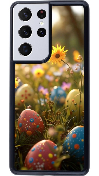 Samsung Galaxy S21 Ultra 5G Case Hülle - Easter 2026 Decorated eggs