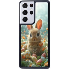 Samsung Galaxy S21 Ultra 5G Case Hülle - Easter 2026 Rabbit in the garden