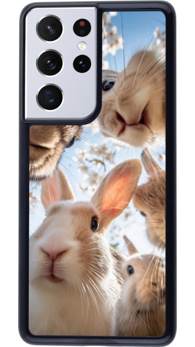 Samsung Galaxy S21 Ultra 5G Case Hülle - Easter 2026 Rabbits