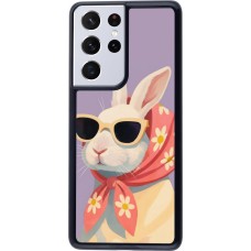 Samsung Galaxy S21 Ultra 5G Case Hülle - Easter 2026 Rabbit with scarf