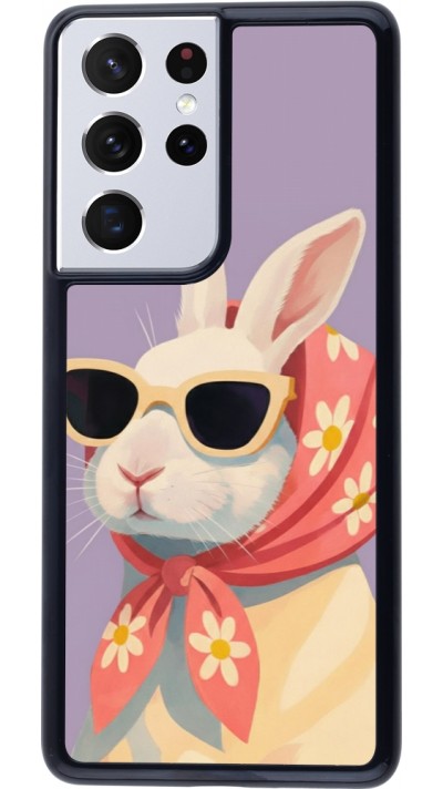 Samsung Galaxy S21 Ultra 5G Case Hülle - Easter 2026 Rabbit with scarf