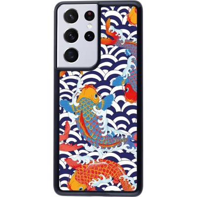 Samsung Galaxy S21 Ultra 5G Case Hülle - Easter 2023 japanese fish