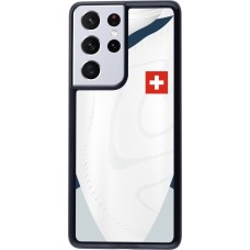 Samsung Galaxy S21 Ultra 5G Case Hülle - Schweiz Away personalisierbares Fussballtrikot