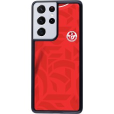 Samsung Galaxy S21 Ultra 5G Case Hülle - Tunesien 2022 personalisierbares Fussballtrikot
