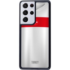 Samsung Galaxy S21 Ultra 5G Case Hülle - Türkei personalisierbares Fussballtrikot