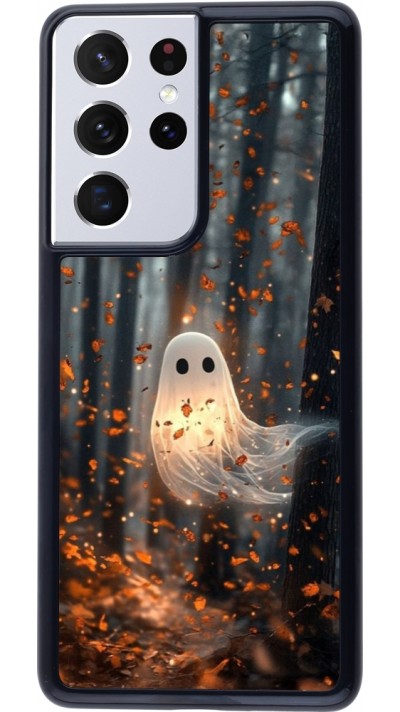 Samsung Galaxy S21 Ultra 5G Case Hülle - Halloween 2025 Ghost in the forest