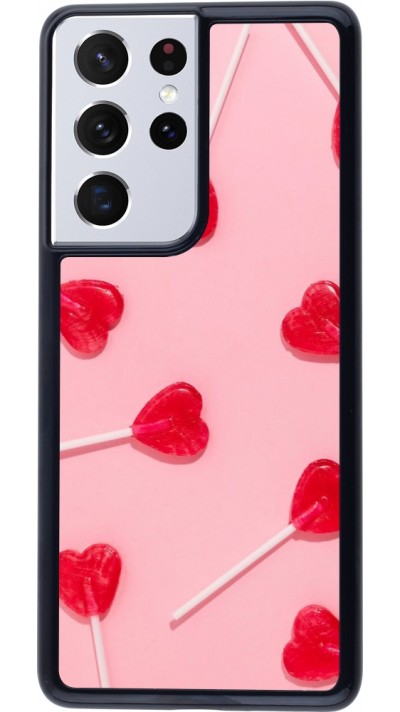 Samsung Galaxy S21 Ultra 5G Case Hülle - Saint Valentines Day 26 Lollipop