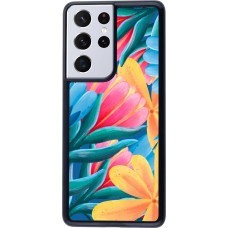 Samsung Galaxy S21 Ultra 5G Case Hülle - Spring 23 colorful flowers