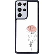 Samsung Galaxy S21 Ultra 5G Case Hülle - Spring 23 minimalist flower