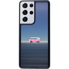 Samsung Galaxy S21 Ultra 5G Case Hülle - Spring 23 pink bus