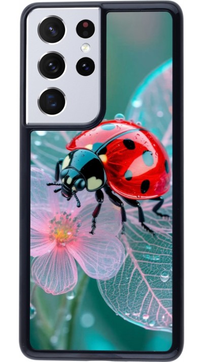 Samsung Galaxy S21 Ultra 5G Case Hülle - Ladybird in bloom 2026