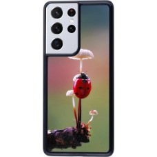 Samsung Galaxy S21 Ultra 5G Case Hülle - Ladybird on a mushroom 2026