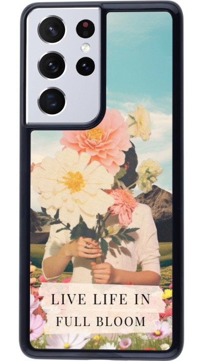 Samsung Galaxy S21 Ultra 5G Case Hülle - Live life in full moon 2026