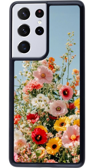 Samsung Galaxy S21 Ultra 5G Case Hülle - Spring flowers 2026