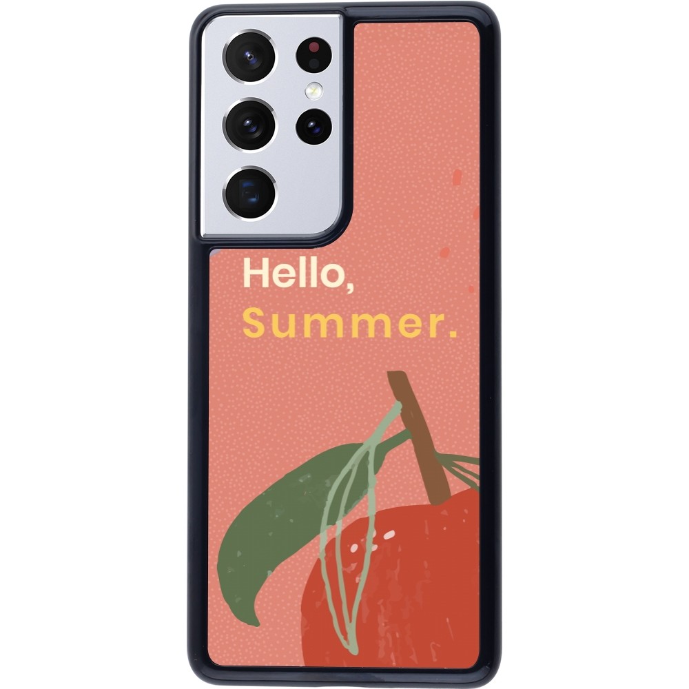 Samsung Galaxy S21 Ultra 5G Case Hülle - Summer 2025 Hello summer