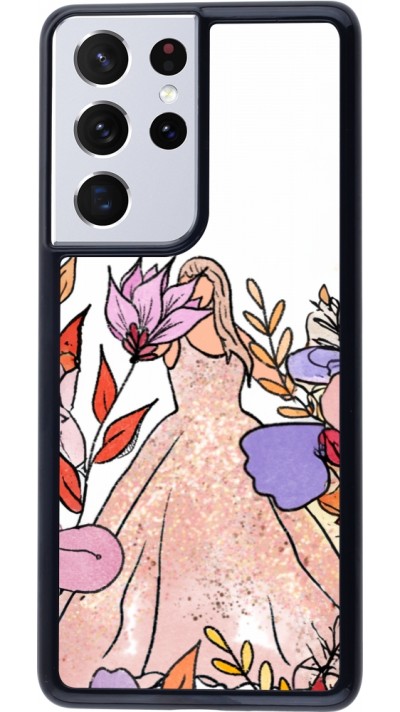 Samsung Galaxy S21 Ultra 5G Case Hülle - Taylor Swift Sketch - White