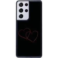 Samsung Galaxy S21 Ultra 5G Case Hülle - Valentine 2023 attached heart
