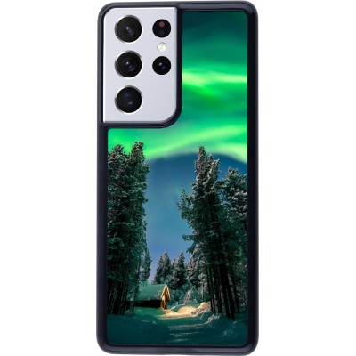 Samsung Galaxy S21 Ultra 5G Case Hülle - Winter 22 Northern Lights