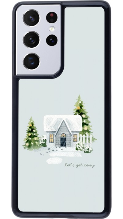 Samsung Galaxy S21 Ultra 5G Case Hülle - Winter 25 Cosy House