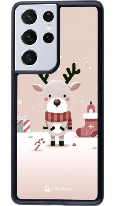 Samsung Galaxy S21 Ultra 5G Case Hülle - Weihnachten 2023 Choupinette Rentier