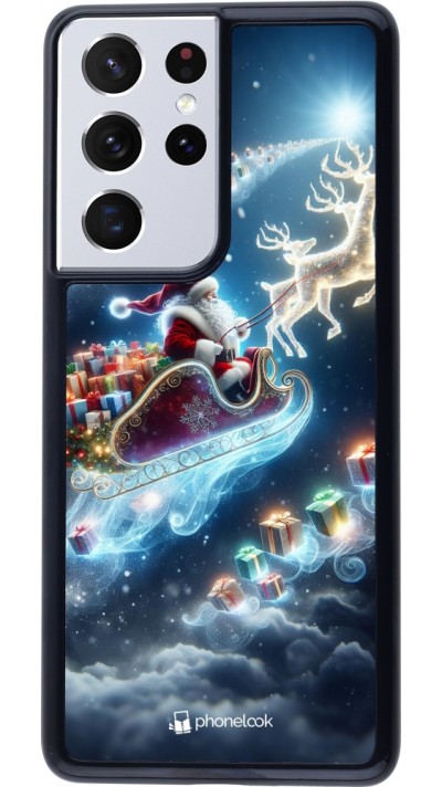 Samsung Galaxy S21 Ultra 5G Case Hülle - Weihnachten 2023 Verzauberter Weihnachtsmann
