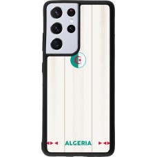 Samsung Galaxy S21 Ultra 5G Case Hülle - Silikon schwarz Algerien 2026 personalisierbares Fussballtrikot