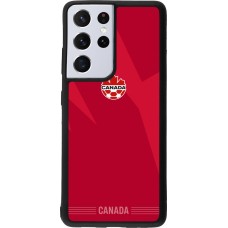 Samsung Galaxy S21 Ultra 5G Case Hülle - Silikon schwarz Kanada 2026 personalisierbares Fussballtrikot