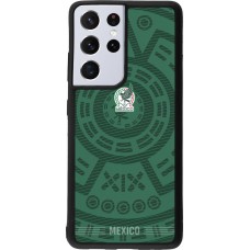 Samsung Galaxy S21 Ultra 5G Case Hülle - Silikon schwarz Mexiko 2026 personalisierbares Fussballtrikot