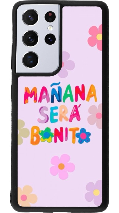 Coque Samsung Galaxy S21 Ultra 5G - Silicone rigide noir Karol G Manana sera bonito