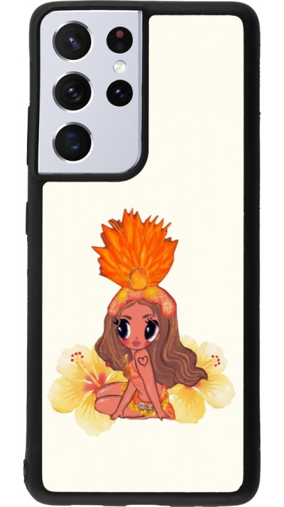 Coque Samsung Galaxy S21 Ultra 5G - Silicone rigide noir Karol G Tropicoqueta