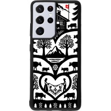 Samsung Galaxy S21 Ultra 5G Case Hülle - Silikon schwarz Poya Schweiz 2
