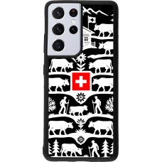 Samsung Galaxy S21 Ultra 5G Case Hülle - Silikon schwarz Poya Schweiz 3 schwarz