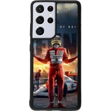 Samsung Galaxy S21 Ultra 5G Case Hülle - Silikon schwarz Senna The King of Rain