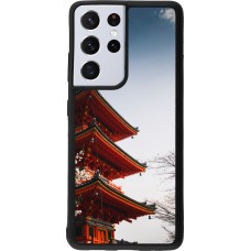 Samsung Galaxy S21 Ultra 5G Case Hülle - Silikon schwarz Spring 23 Japan