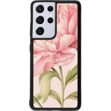 Samsung Galaxy S21 Ultra 5G Case Hülle - Silikon schwarz Just Bloom 2026