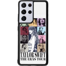 Samsung Galaxy S21 Ultra 5G Case Hülle - Silikon schwarz Taylor Swift The Eras Tour