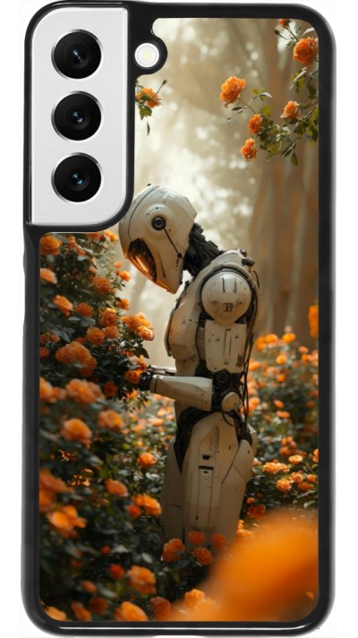 Coque Samsung Galaxy S22 - Astronaut flowers 2025