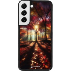 Samsung Galaxy S22 Case Hülle - Herbstlicher goldener Glanz